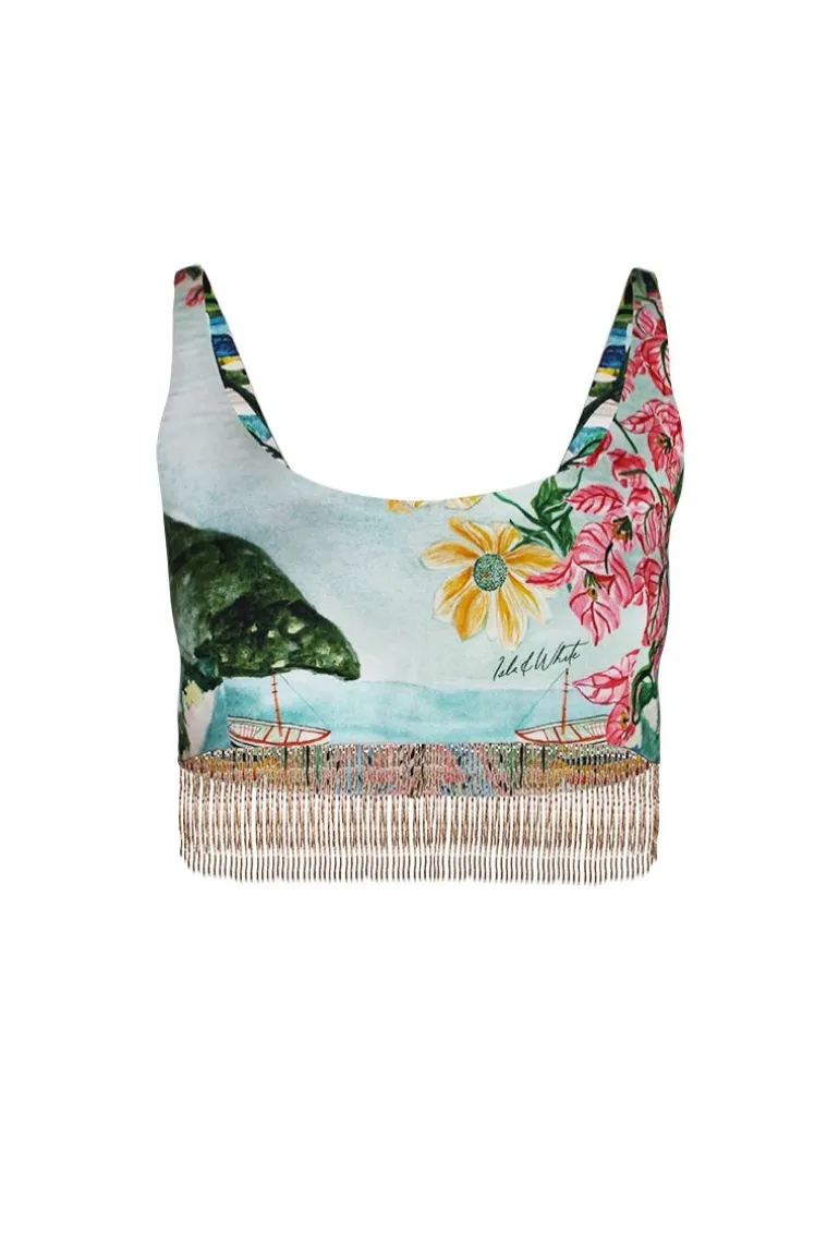 Tops<CULT MIA ACANTHA TOP Amalfi