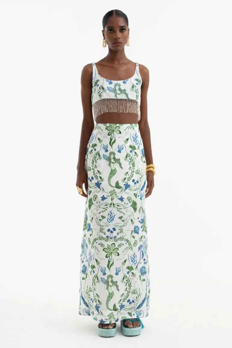 Tops<CULT MIA ACANTHA TOP Oceanid