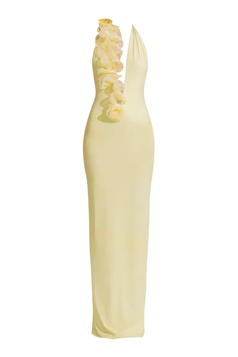 Dresses<CULT MIA ADELA MAXI DRESS Butter Yellow