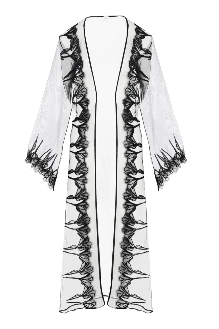 Sleep & Loungewear<CULT MIA ALICE ROBE IN Black