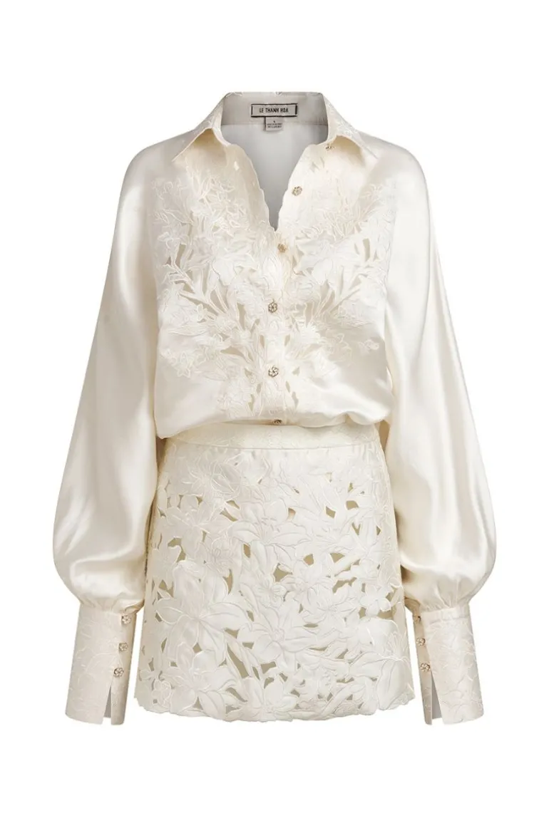 Outfit Sets<CULT MIA ALIEN FLOWER OUTFIT SET White