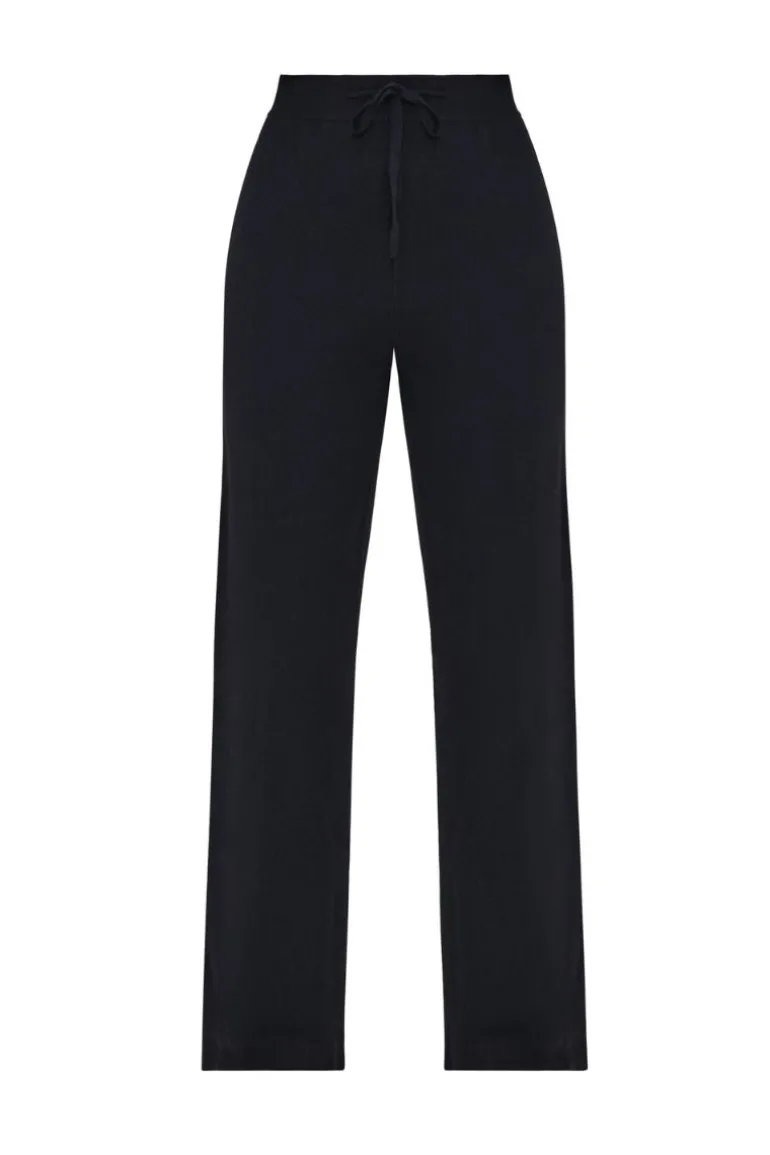 Pants<CULT MIA ALLY KNIT PANTS IN ONYX