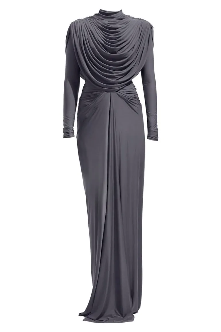 Dresses<CULT MIA ALMA MAXI DRESS Gray