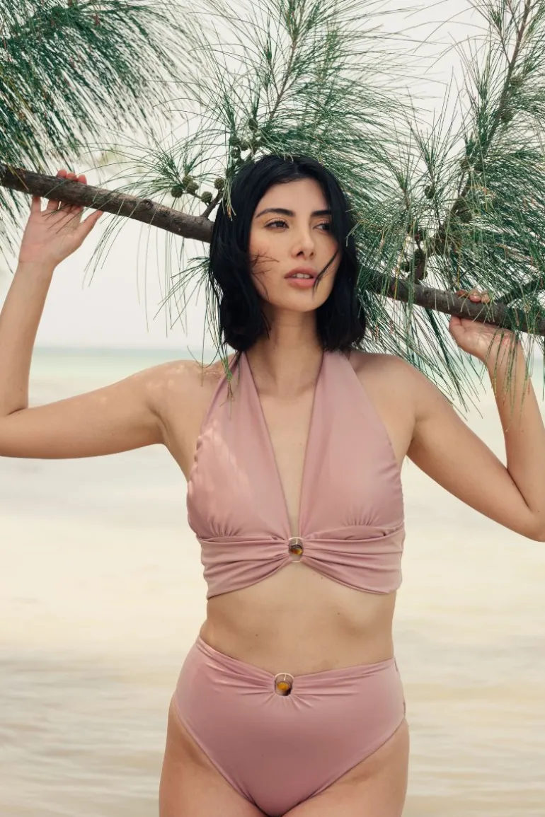 Swimwear<CULT MIA ALMIRA BIKINI Petal Pink