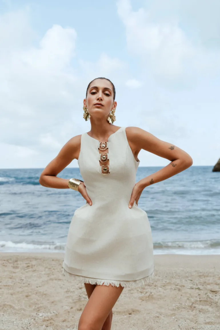 Dresses | Mini Dresses<CULT MIA ALYA MINI DRESS Natural