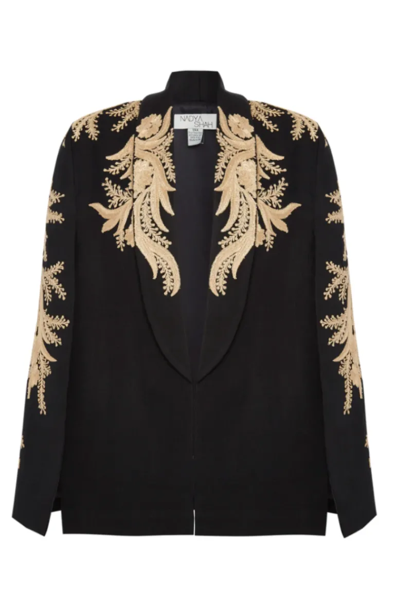 Jackets<CULT MIA ALYA TUXEDO CAPE WITH DETAILING