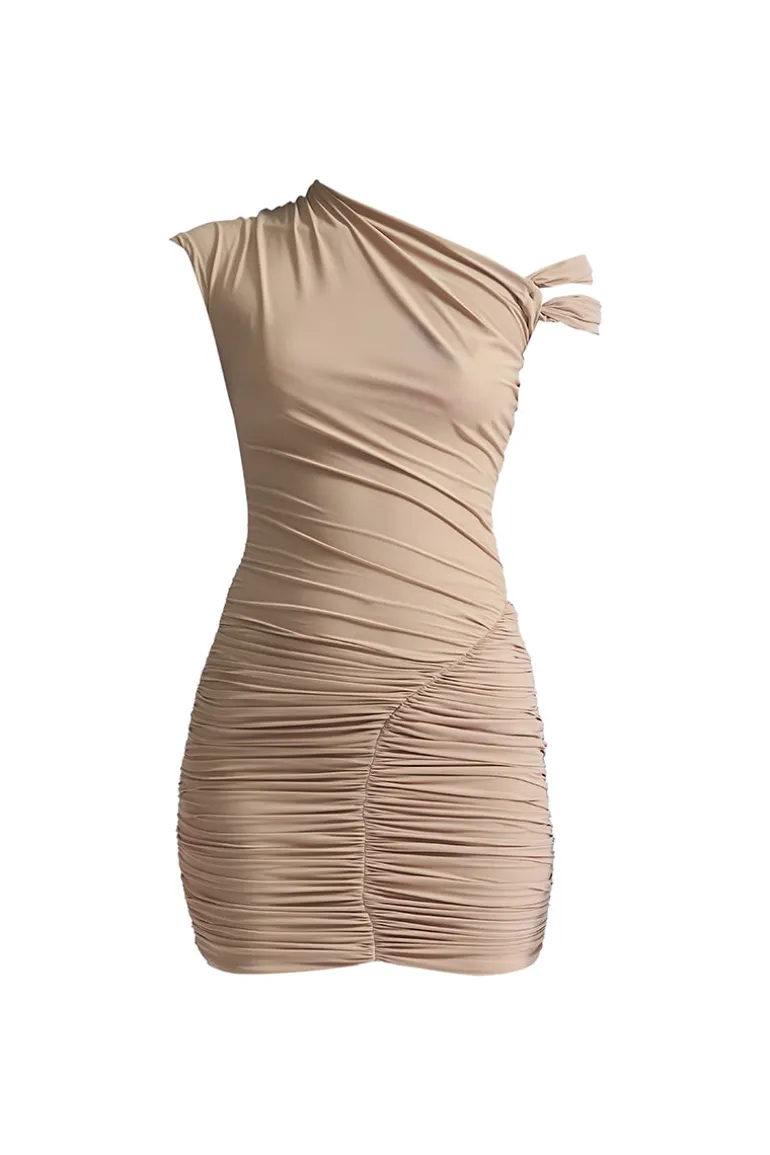 Dresses | Mini Dresses<CULT MIA AMADEA MINI DRESS Hazelnut