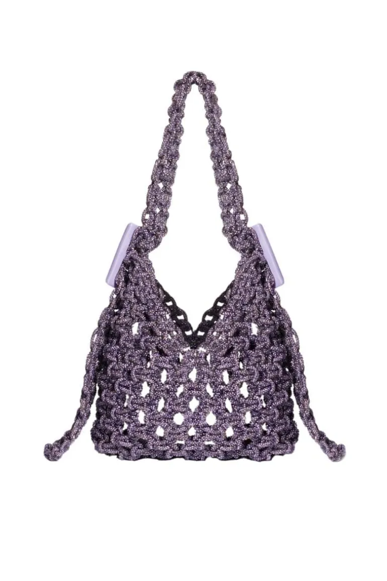 Top Handle Bags<CULT MIA VANNIFIQUE BUCKLE BAG Ametist