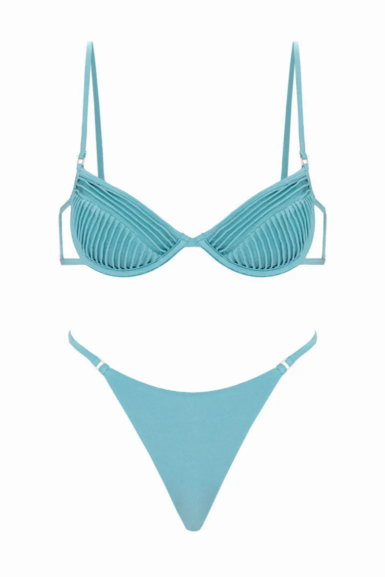 Swimwear<CULT MIA AMY BLU BIKINI Blue