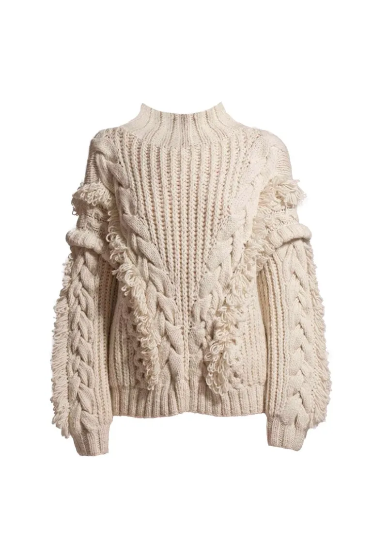 Knitwear<CULT MIA ANASTASIA KNITTED SWEATER Off White