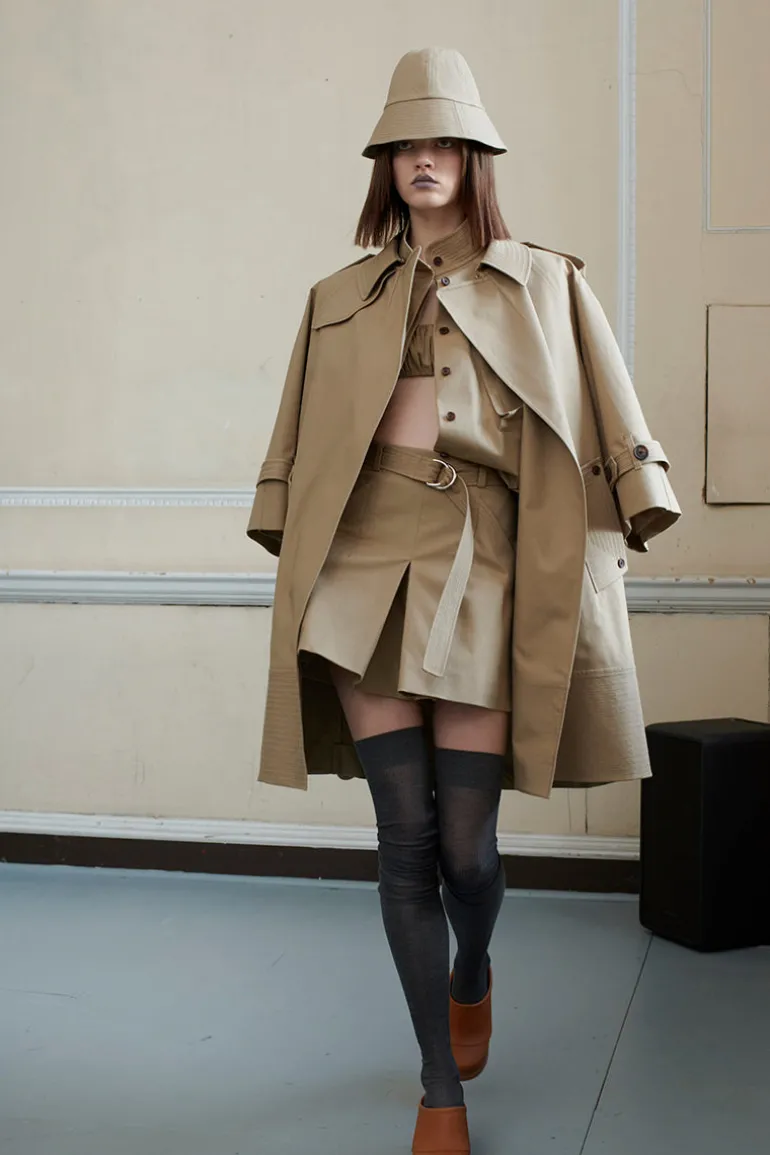 Jackets<CULT MIA ANDIE SHIRT JACKET IN Sand
