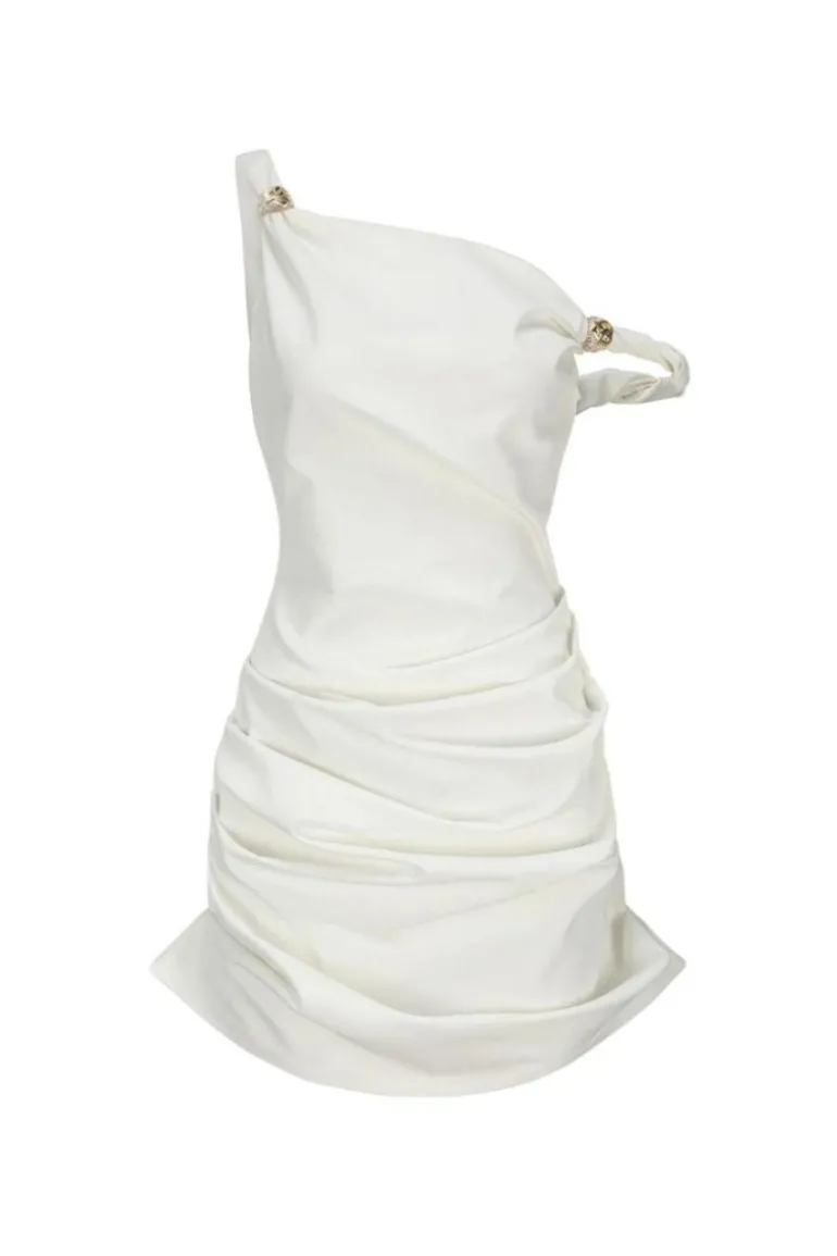Dresses | Mini Dresses<CULT MIA ANDREA ASYMMETRIC MINI DRESS White