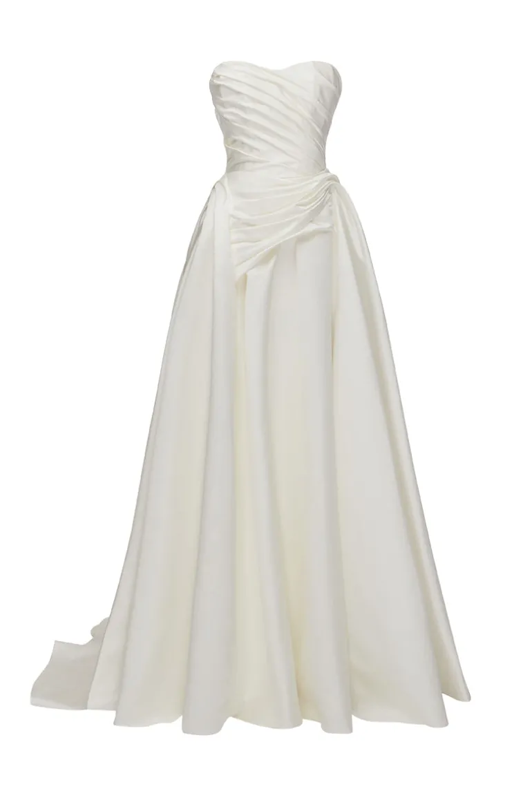 Dresses | Gowns<CULT MIA ANGEL GOWN IN Off white
