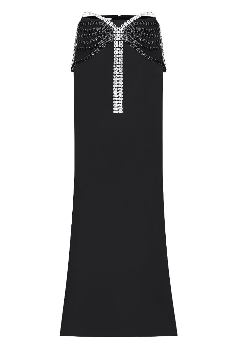 Skirts<CULT MIA ANTONIA SKIRT Black