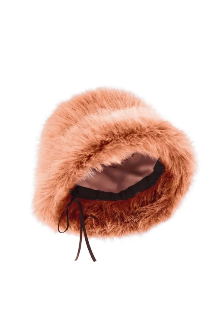 Hats<CULT MIA THE BUCKET HAT Apricot