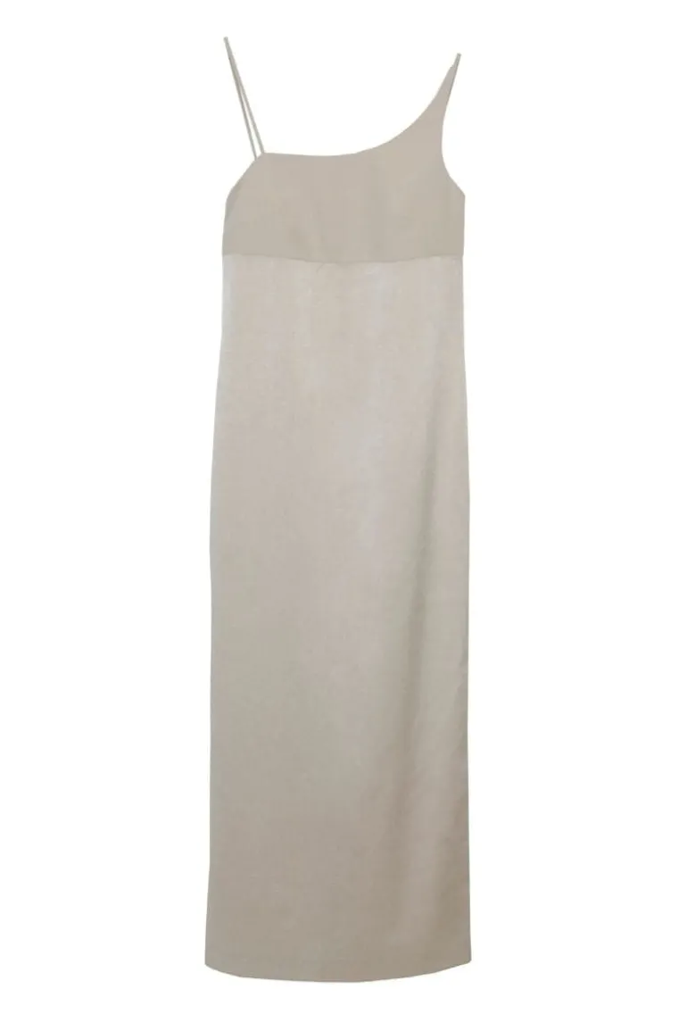 Dresses | Midi Dresses<CULT MIA ARANA ASYMMETRIC MIDI DRESS Beige