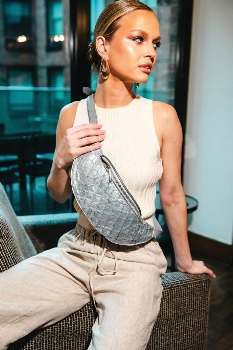 Clutch Bags<CULT MIA CROSSBODY MAC PACK Argent Silver