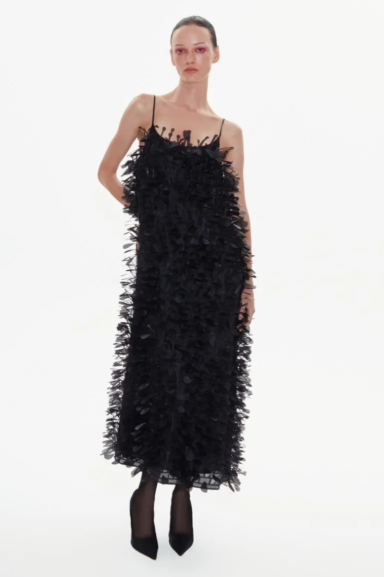 Dresses | Midi Dresses<CULT MIA ARIADNE MIDI DRESS IN BLACK Midnight Black