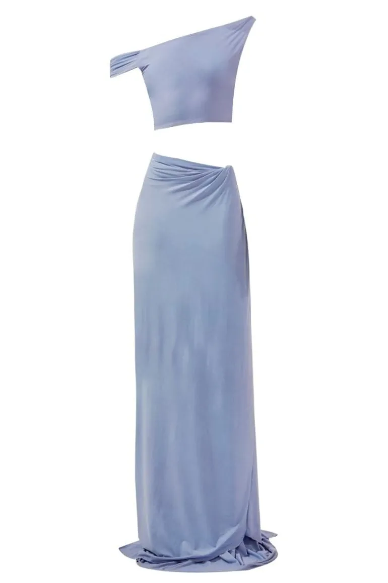Outfit Sets<CULT MIA ARIEL VERI PERI ASYMMETRIC TOP AND SKIRT SET Very Peri