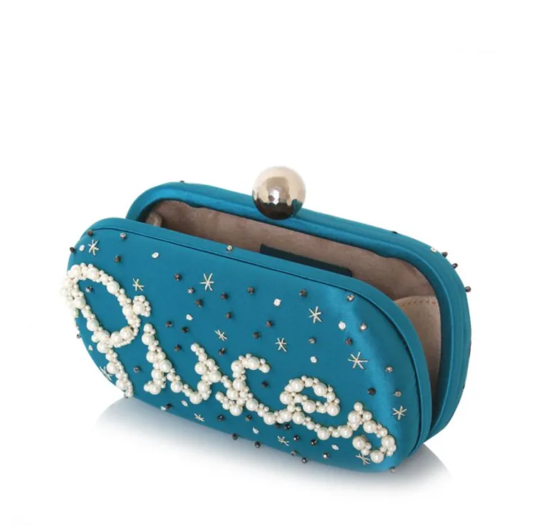 Clutch Bags<CULT MIA ASTRO BOX Light Blue