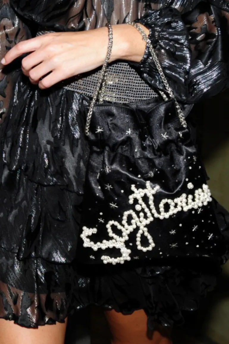 Top Handle Bags<CULT MIA ASTRO NIGHT BAG Black