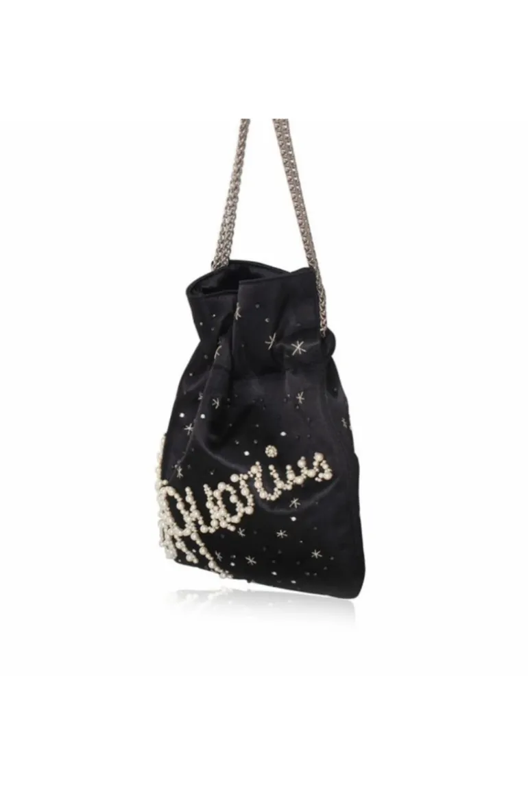 Top Handle Bags<CULT MIA ASTRO NIGHT BAG Black