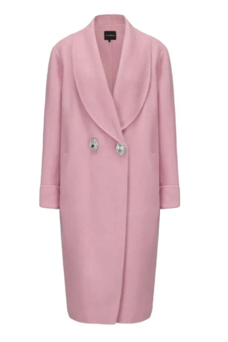 Coats<CULT MIA AUDRINA COAT IN Pink