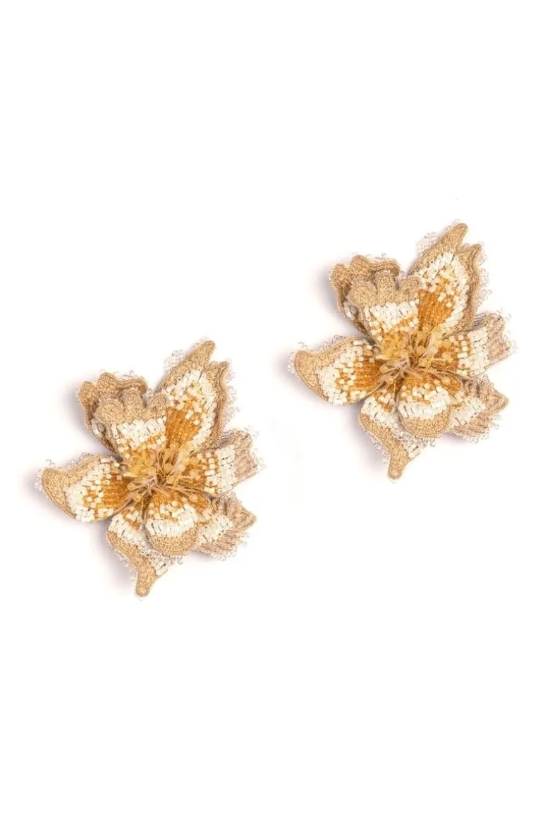 Earrings<CULT MIA AZEALIA EARRING Ivory