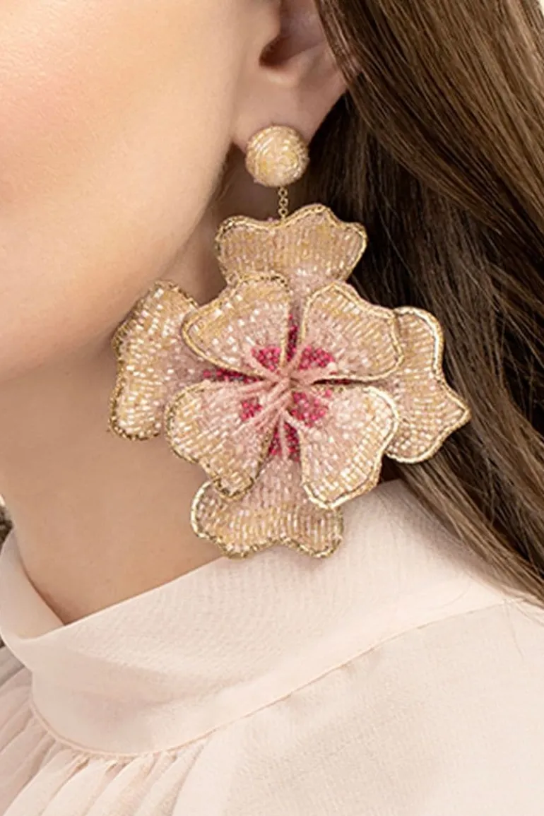 Earrings<CULT MIA ANALEE EARRING Baby Pink