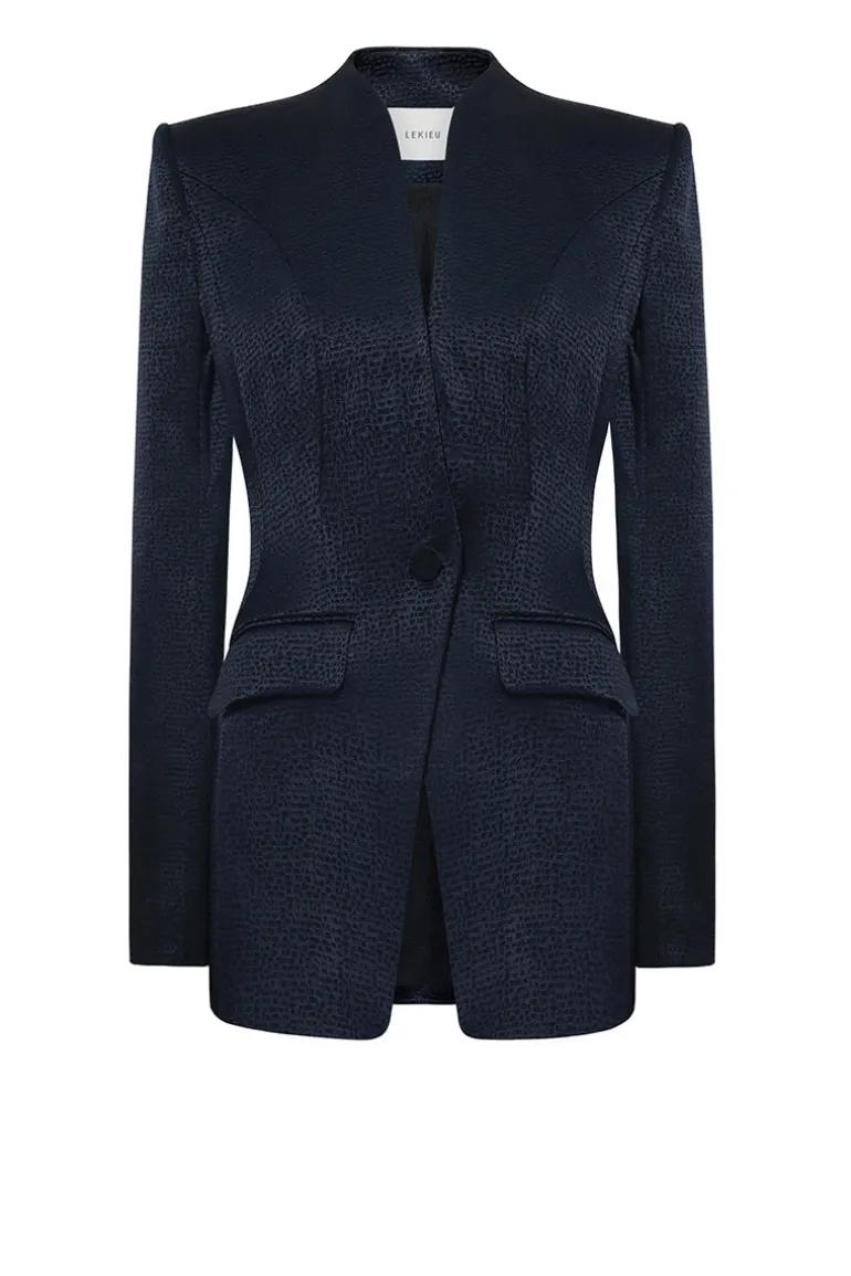 Jackets<CULT MIA BADAJOZ JACKET IN BLACK Navy