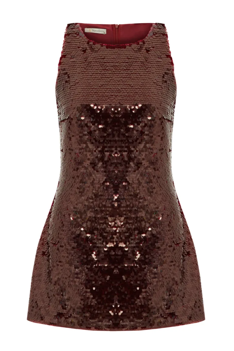 Dresses | Mini Dresses<CULT MIA BADE MINI DRESS Bordeaux