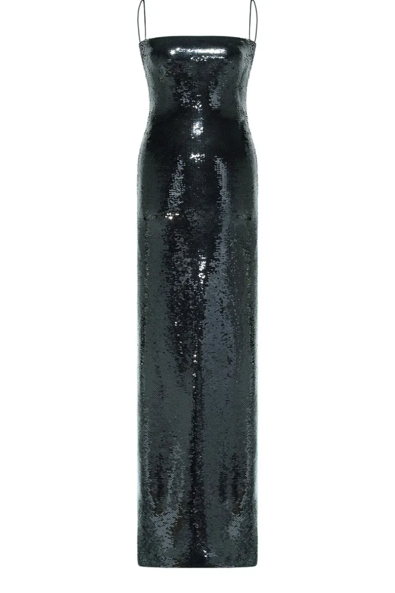 Dresses | Gowns<CULT MIA BARE SEQUIN GOWN Black