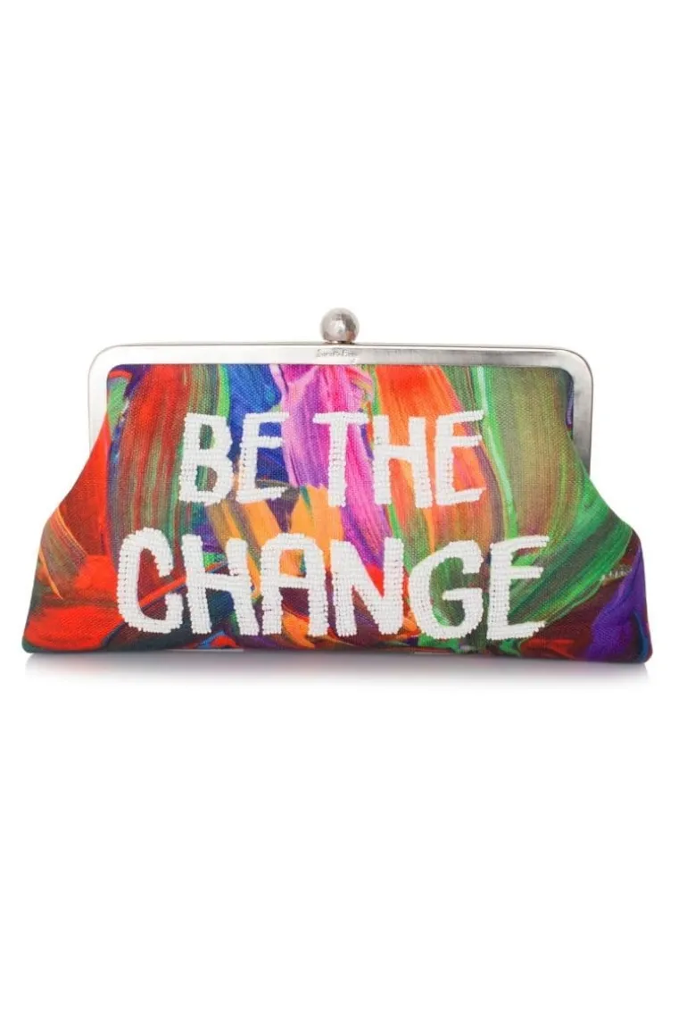 Clutch Bags<CULT MIA BE THE CHANGE CLUTCH Multicolor