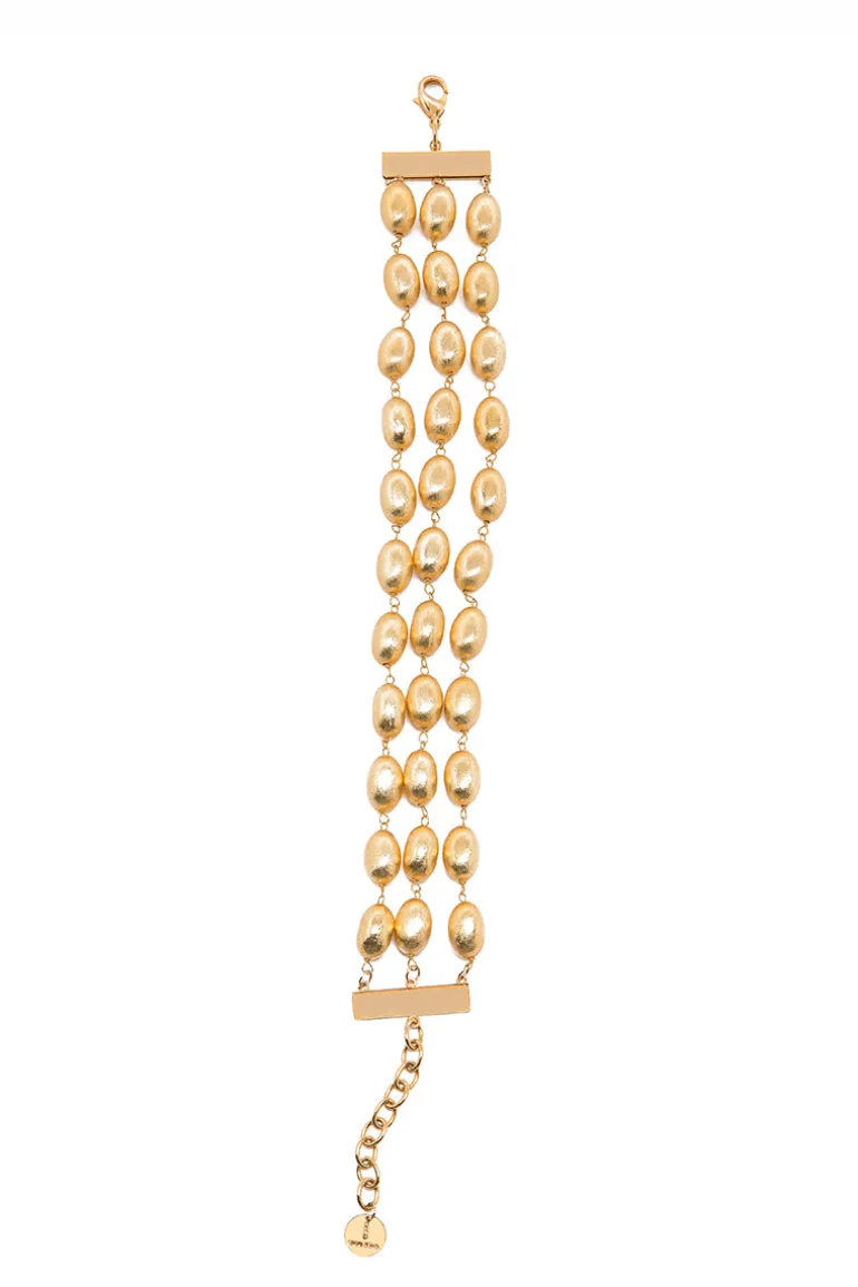 Necklaces<CULT MIA BEANS CHOKER NECKLACE Gold