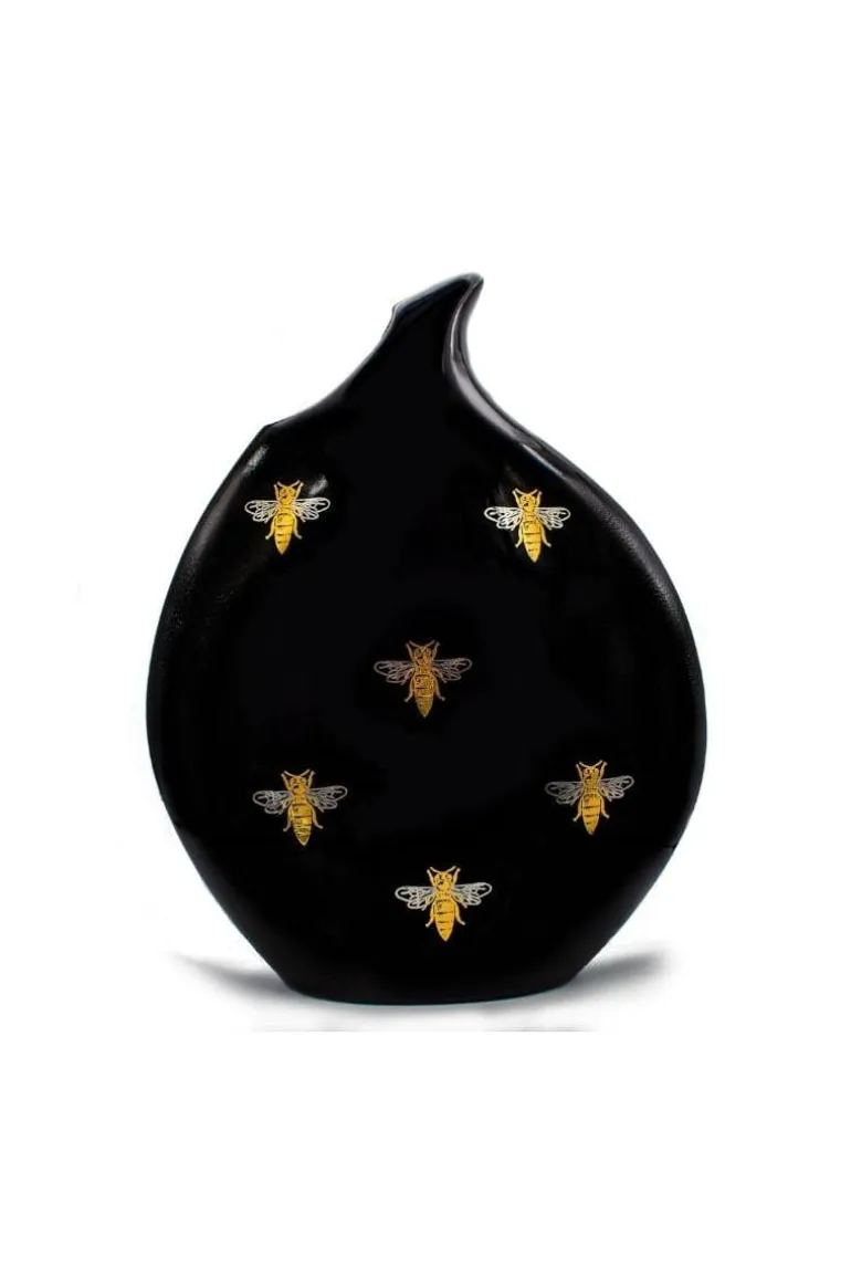 Home<CULT MIA BEE TEARDROP CERAMIC VASE