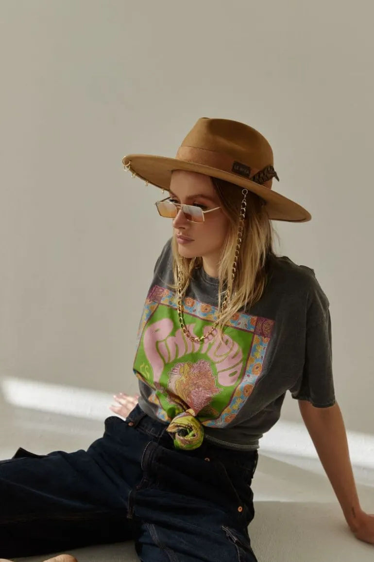Hats<CULT MIA FIRE FELT HAT Beige