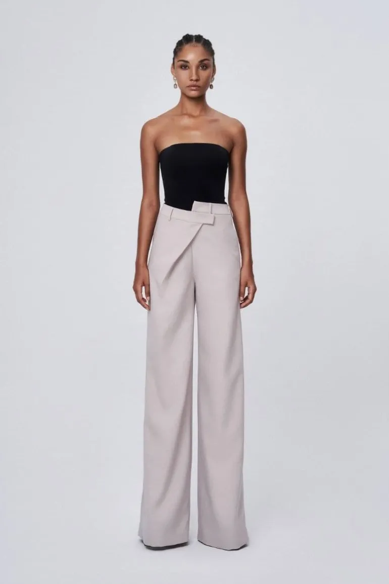 Pants<CULT MIA LOP SIDED PANTS Beige