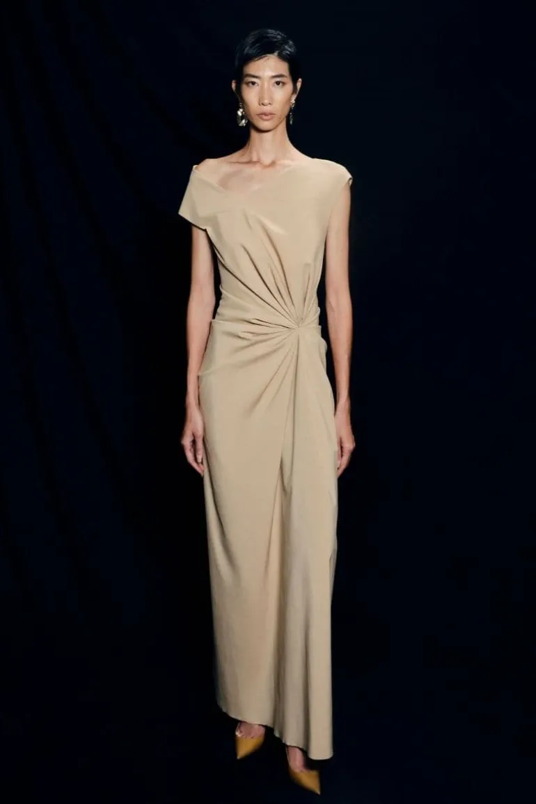 Dresses<CULT MIA TONYY STORM MAXI DRESS Beige