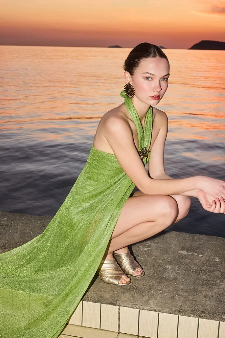 Dresses | Mini Dresses<CULT MIA BELLA DONNA MINI DRESS IN Green