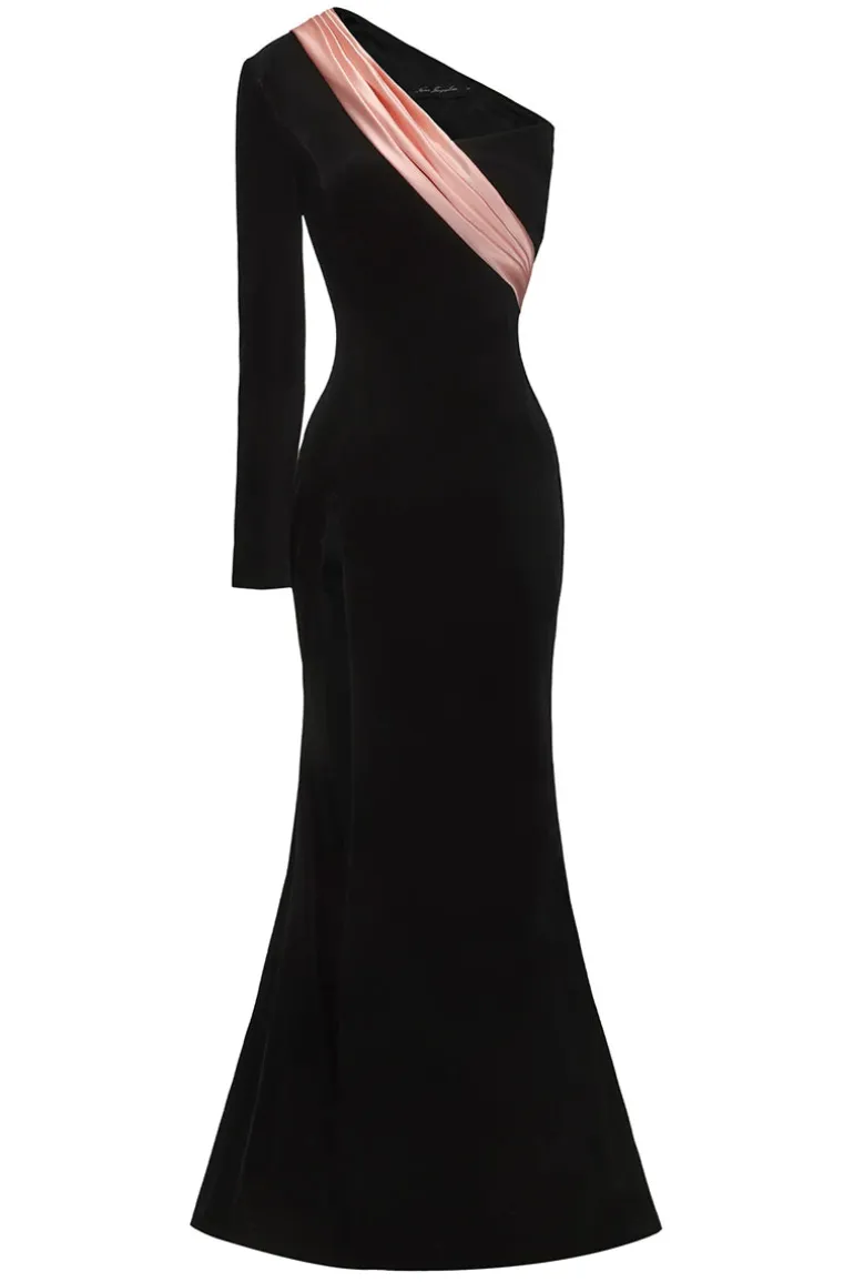 Dresses | Gowns<CULT MIA BETHANY VELVET DRESS Black