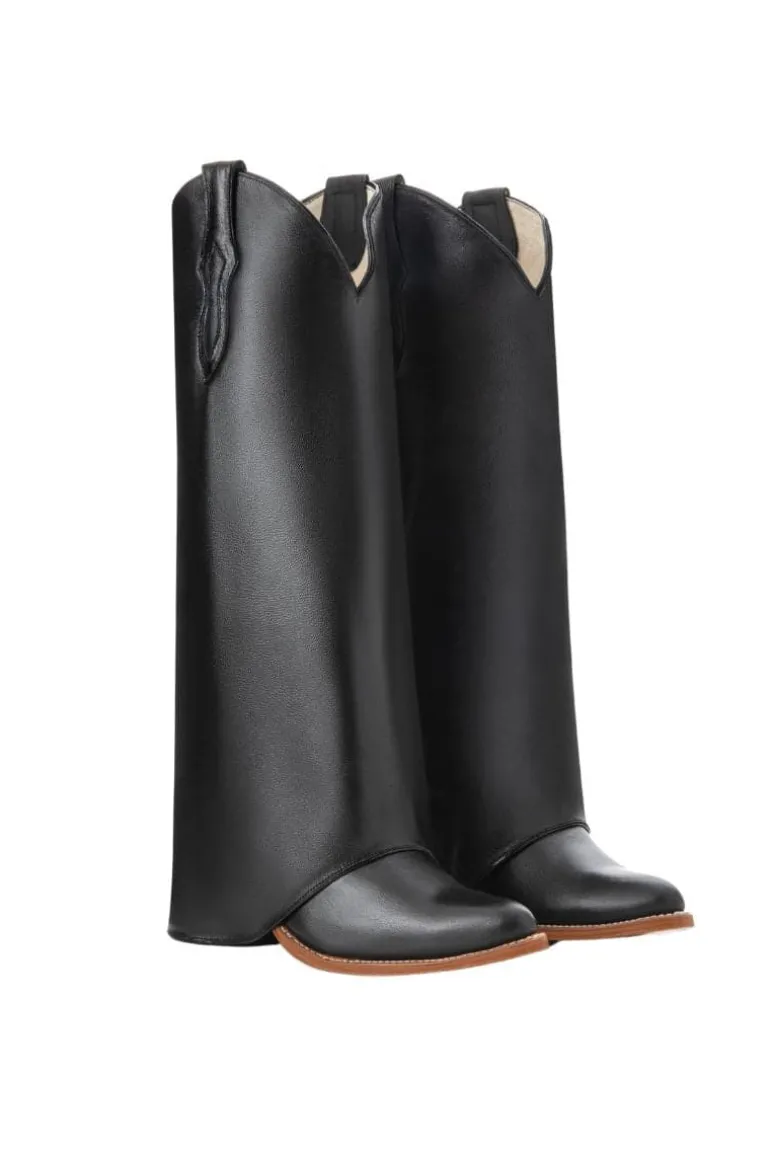 Boots<CULT MIA BASIC COWBOY BOOTS Black