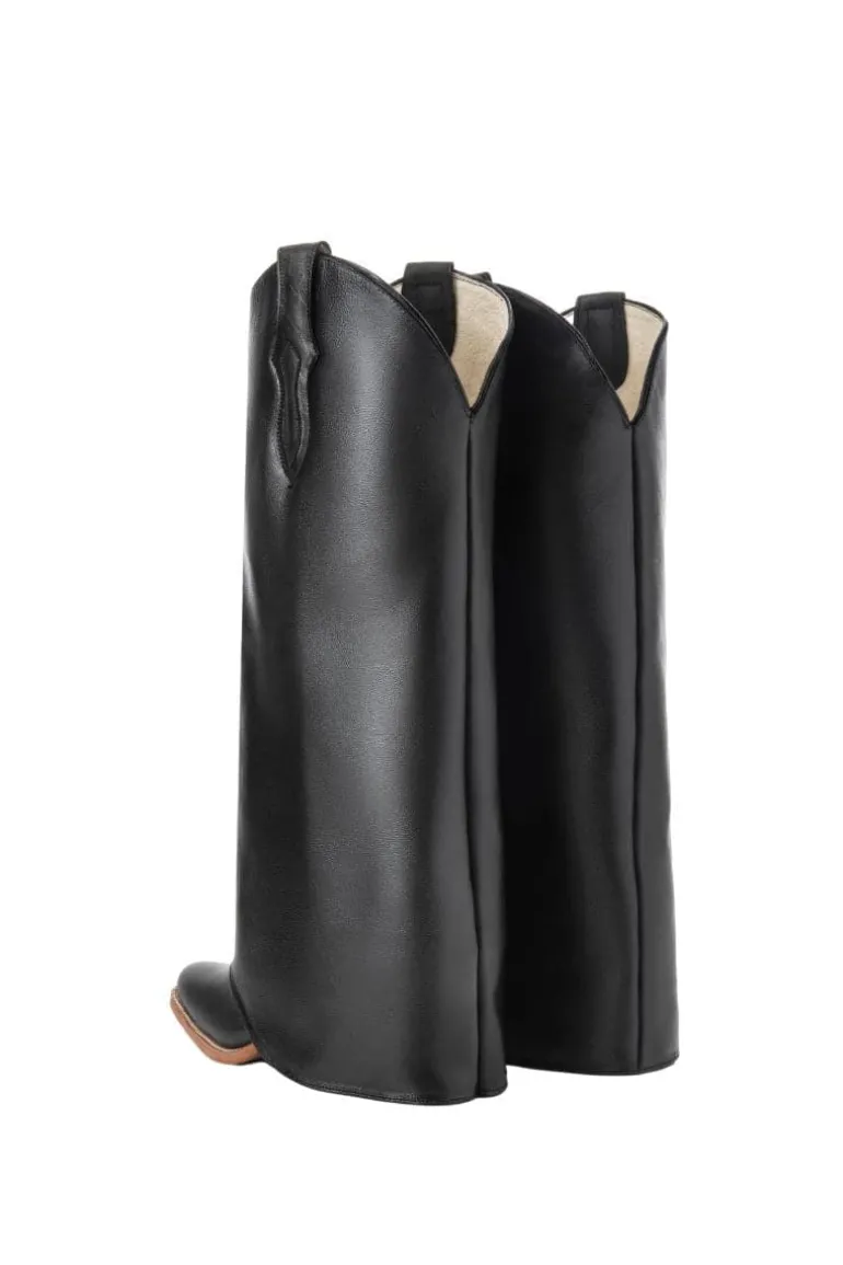 Boots<CULT MIA BASIC COWBOY BOOTS Black