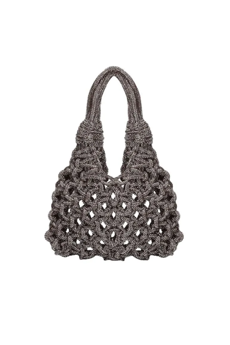 Top Handle Bags<CULT MIA VANNIFIQUE MINI BAG Black Diamond