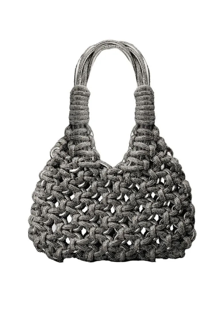 Top Handle Bags<CULT MIA VANNIFIQUE ROCK BAG Black Diamond