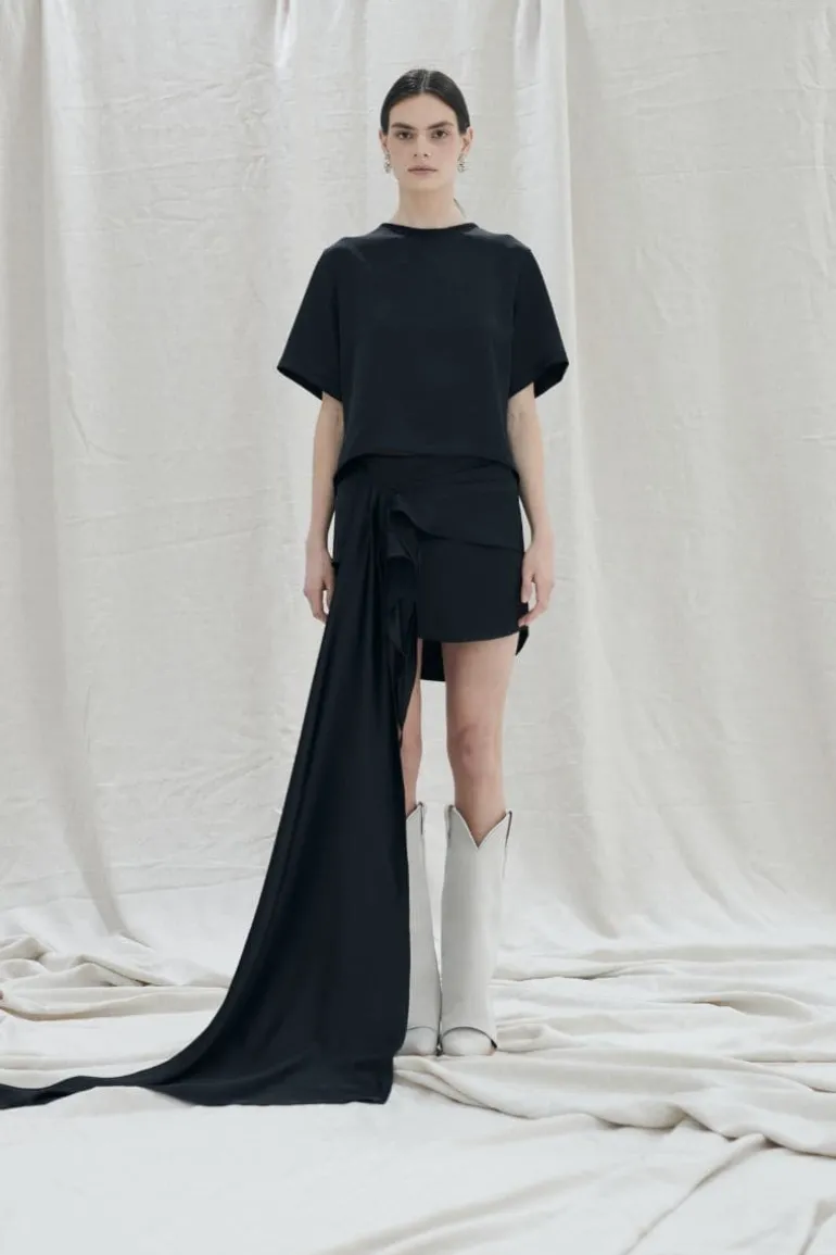 Tops<CULT MIA DOLORES BLOUSE Black