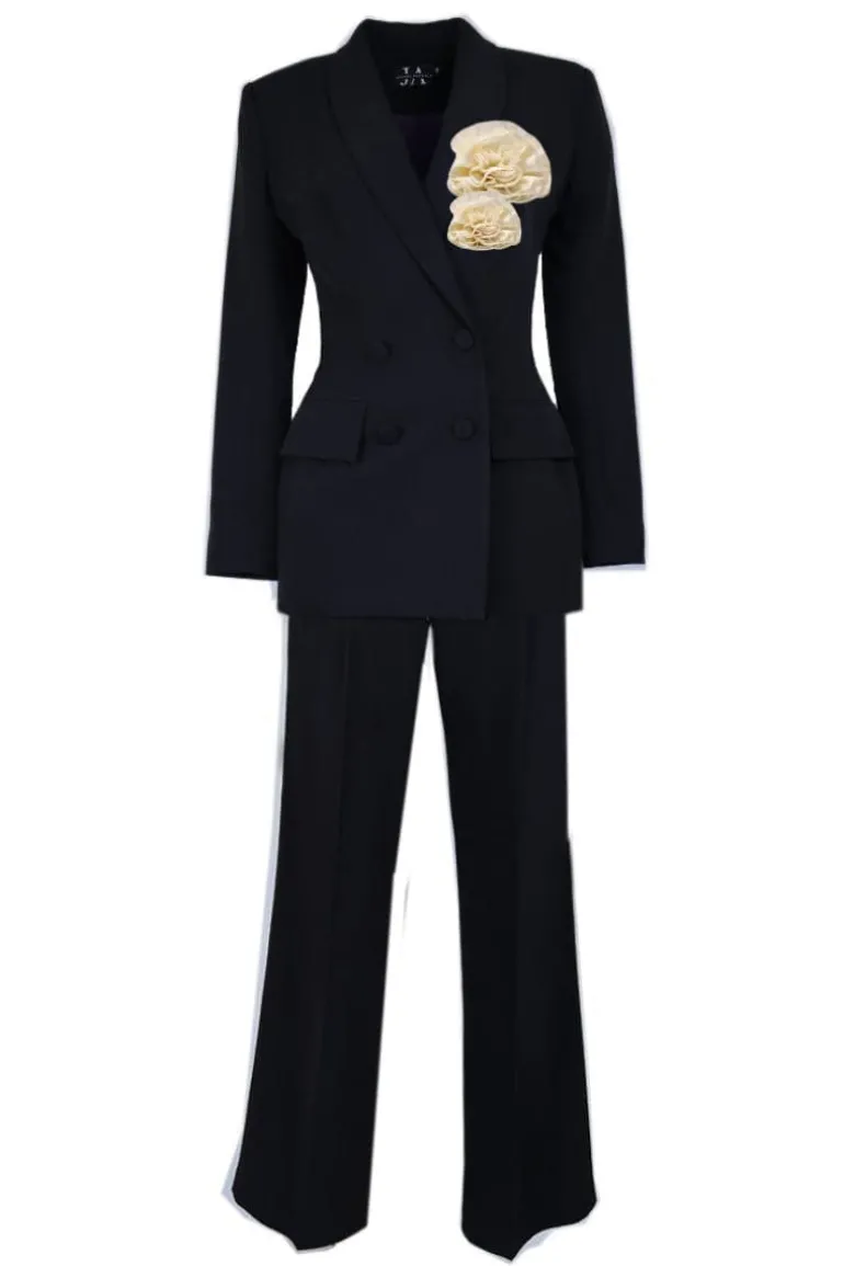 Outfit Sets<CULT MIA BLACK HOURGLASS SUIT SET Midnight black