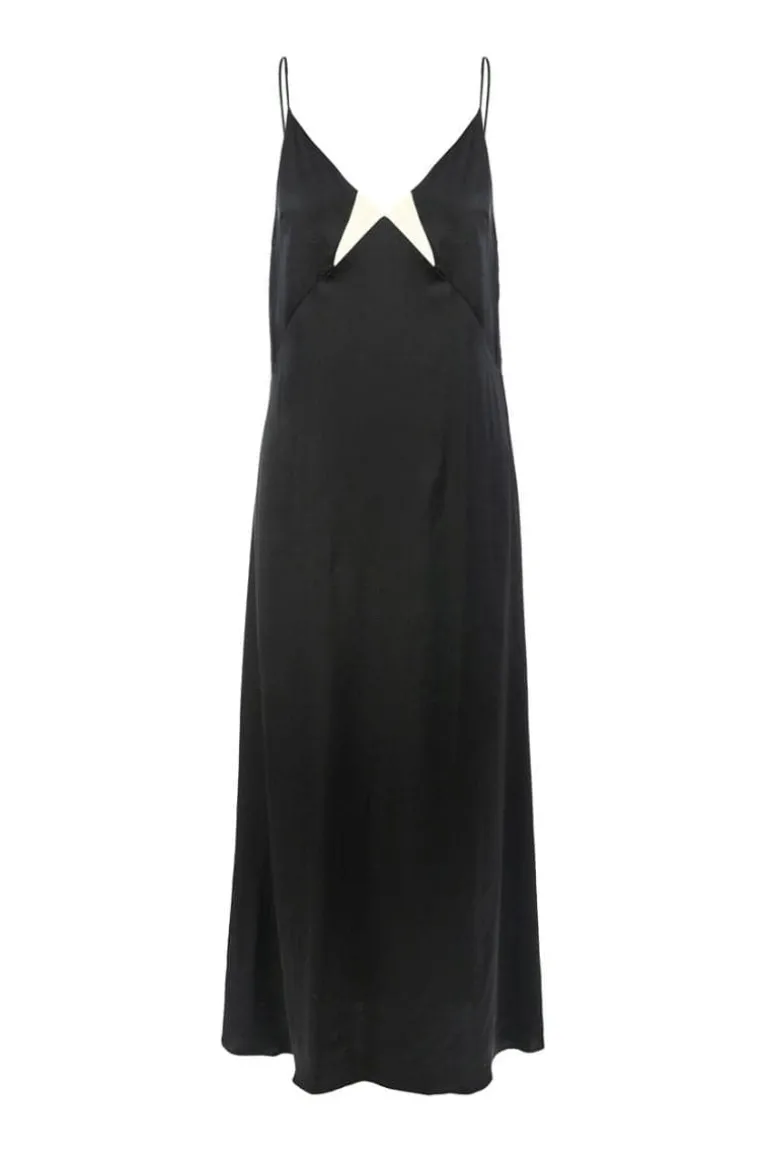 Sleep & Loungewear<CULT MIA INFINITY SLIP MAXI DRESS Black