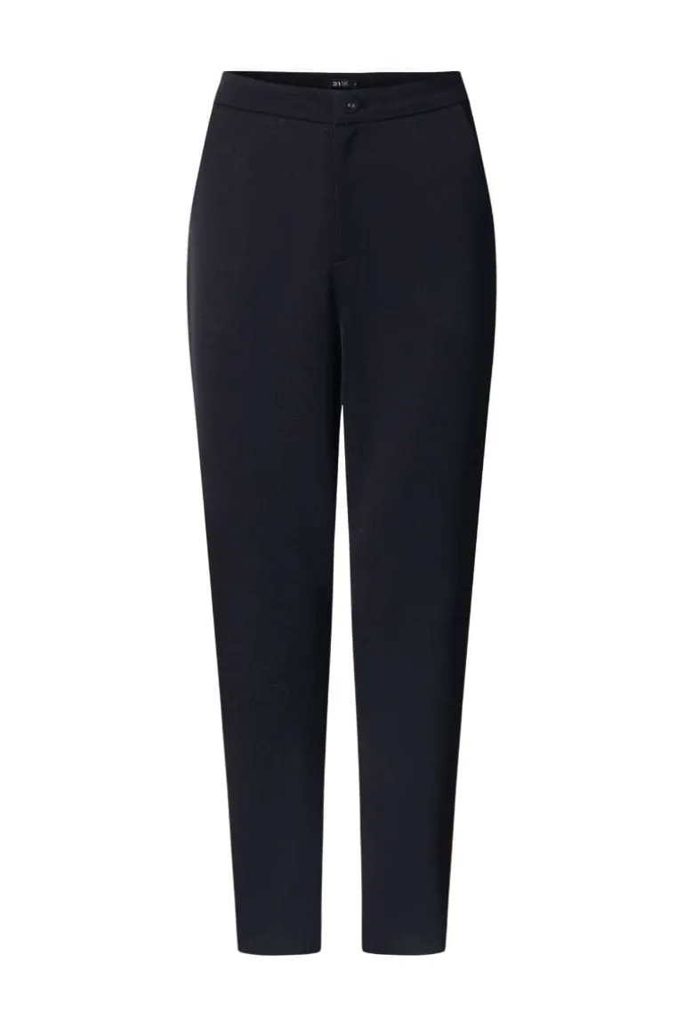 Pants<CULT MIA KATHRYN TAFFETA STRAIGHT PANTS Black