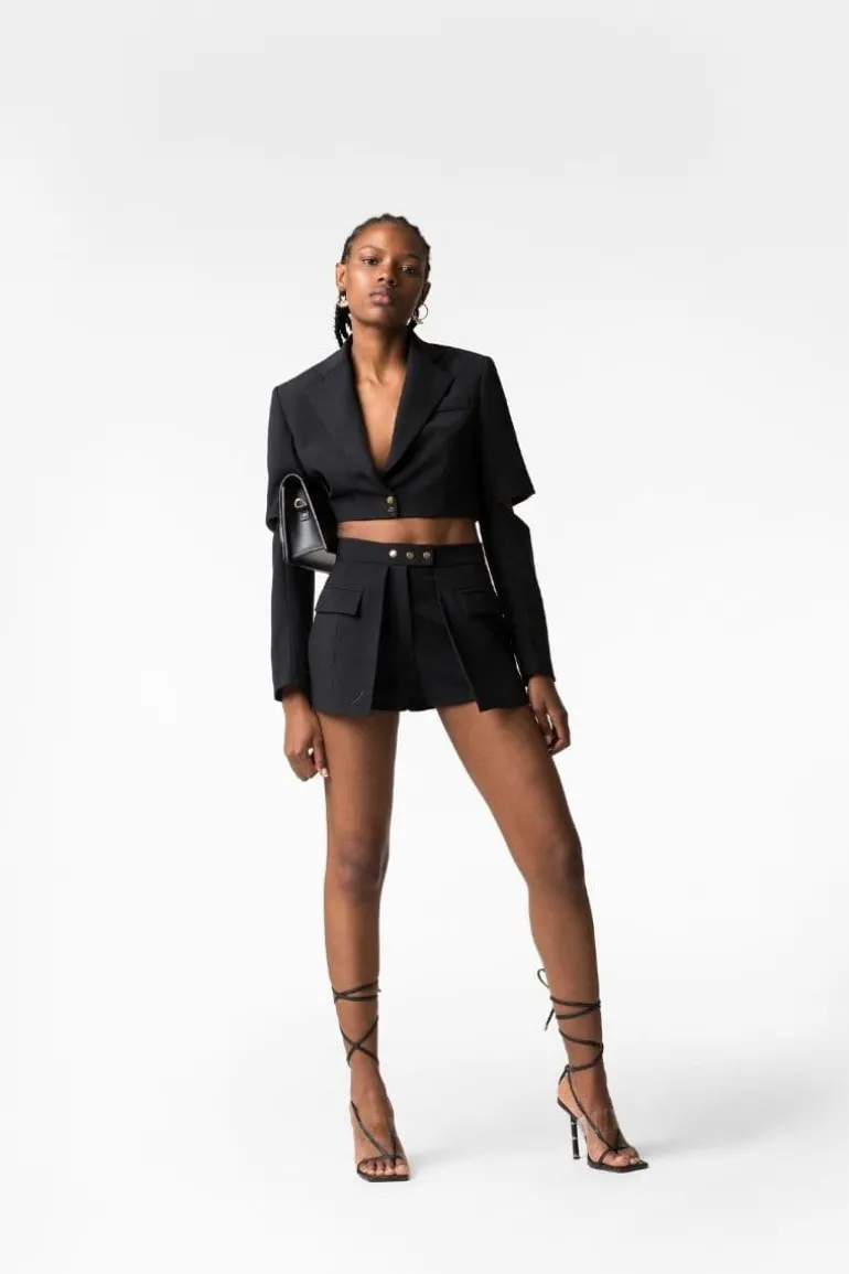 Skirts<CULT MIA KIARA SKORT Black