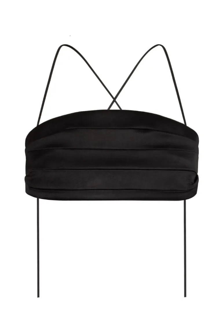 Tops<CULT MIA PAMELA BUSTIER Black
